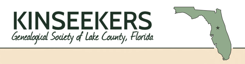 Kinseekers Genealogical Society of Lake County Florida